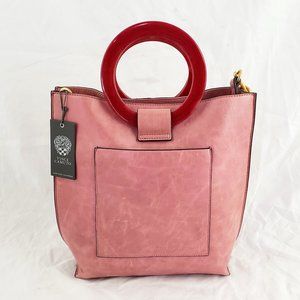 NEW VINCE CAMUTO IGGY SMALL TOTE CHERRY BLOSSOM